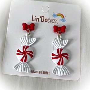 💕Fun Christmas Candy Earrings Holiday Season💕